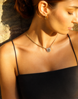 Collar Terra Mona de oro de 14k