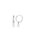 Pear Line Glow Earring