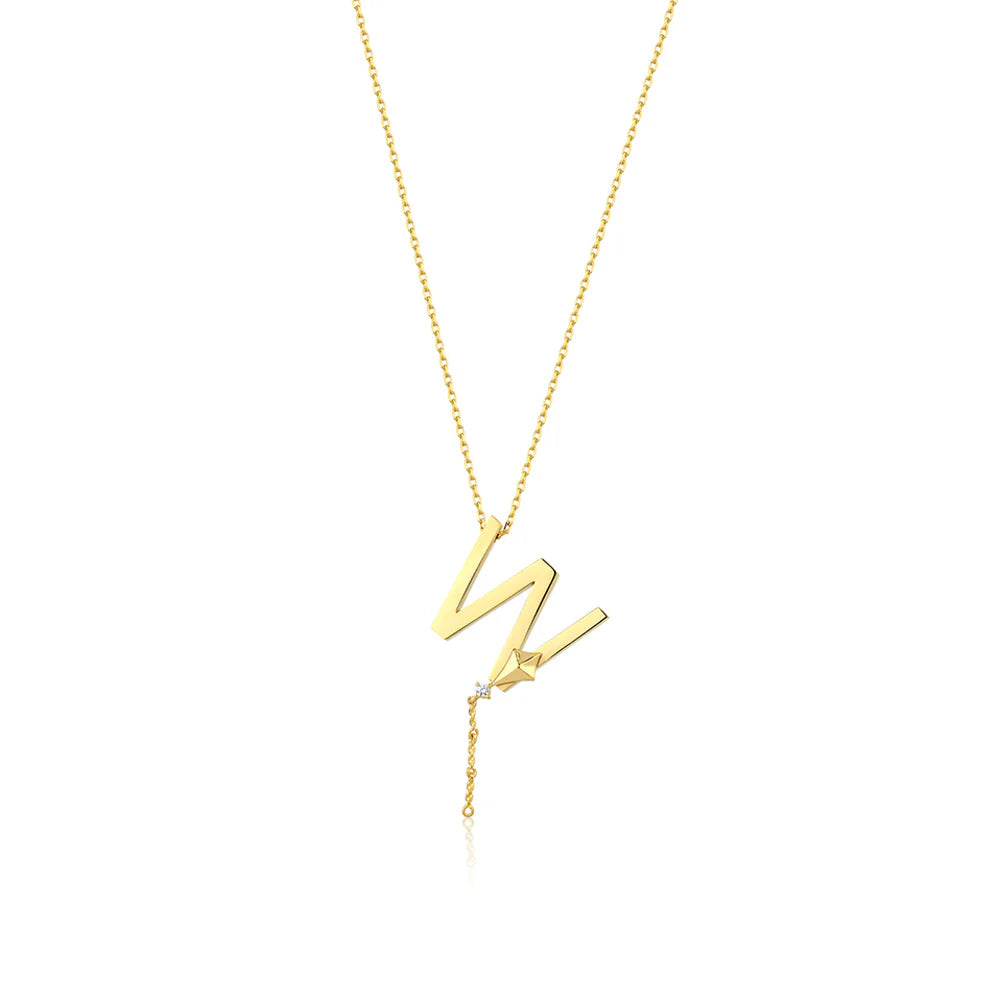 14K Gold Deniz Necklace (Customize)