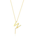 14K Gold Deniz Necklace (Customize)