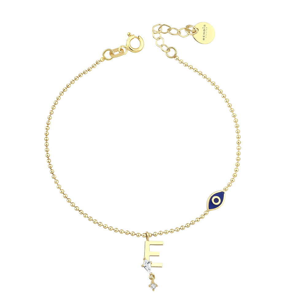 14K Gold Deniz Bracelet