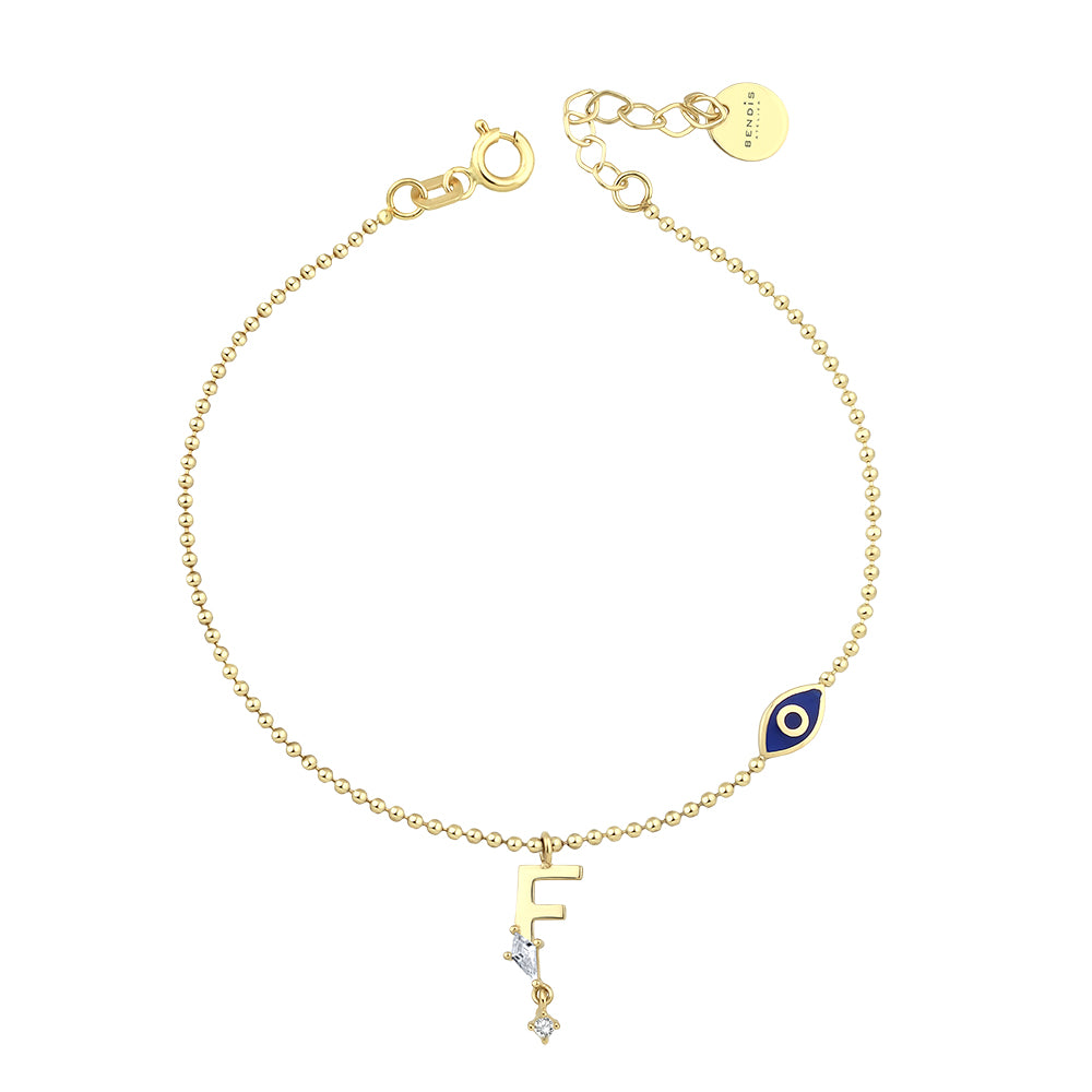 14K Gold Deniz Bracelet