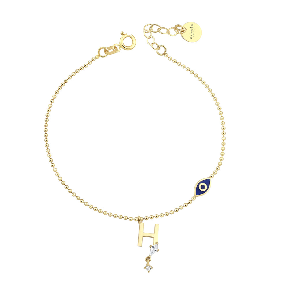 14K Gold Deniz Bracelet