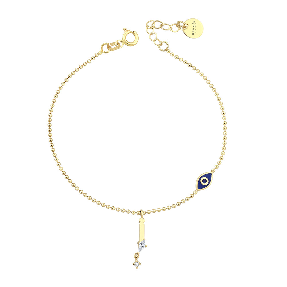 14K Gold Deniz Bracelet