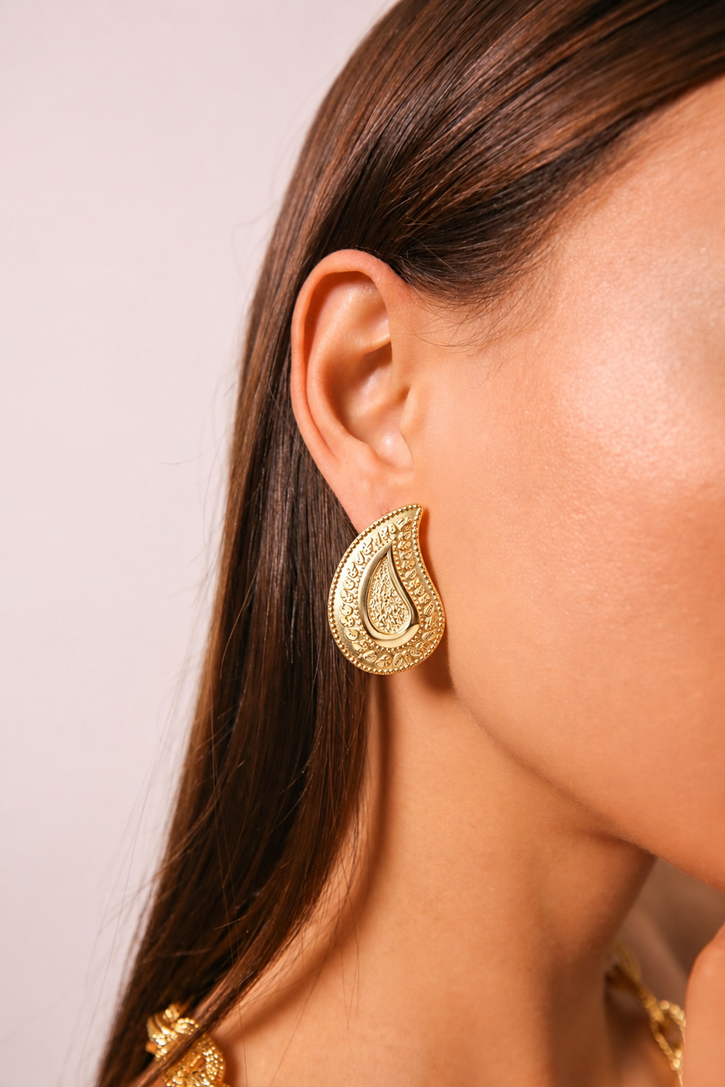 Paisley Drop Earring