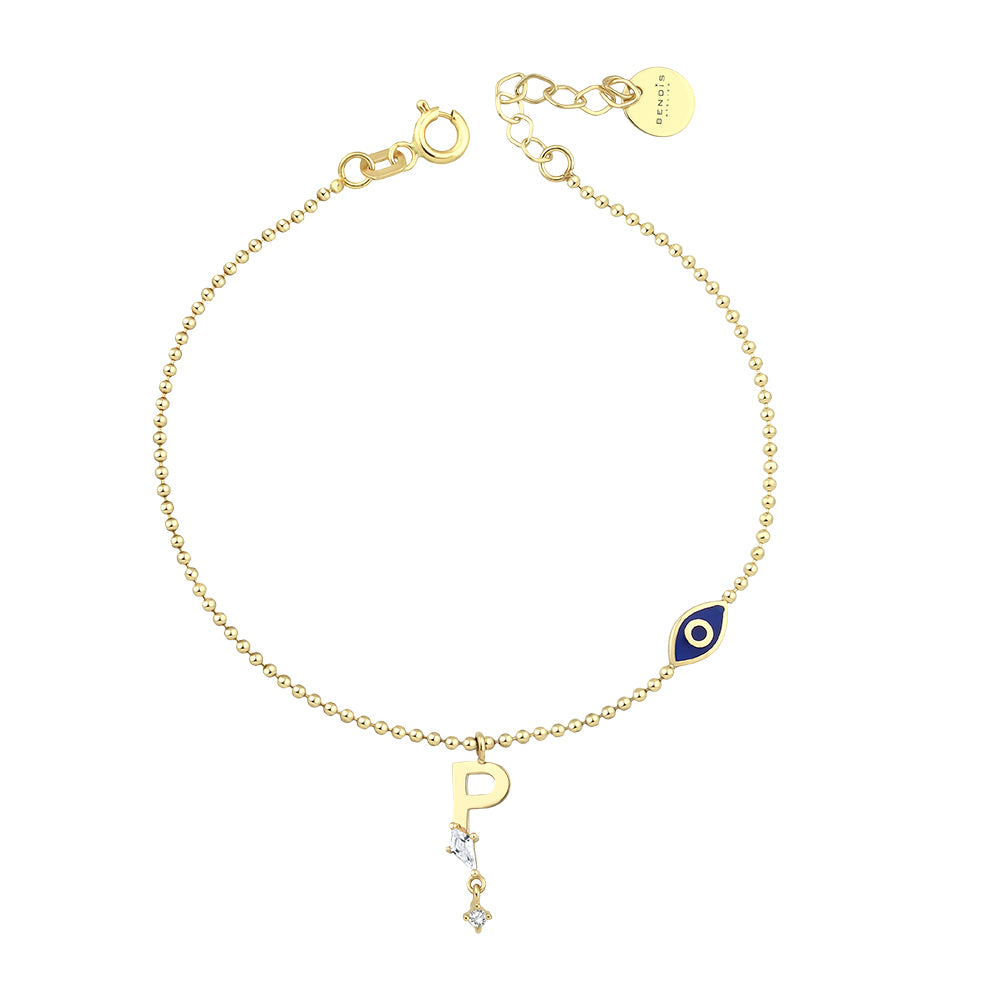 14K Gold Deniz Bracelet