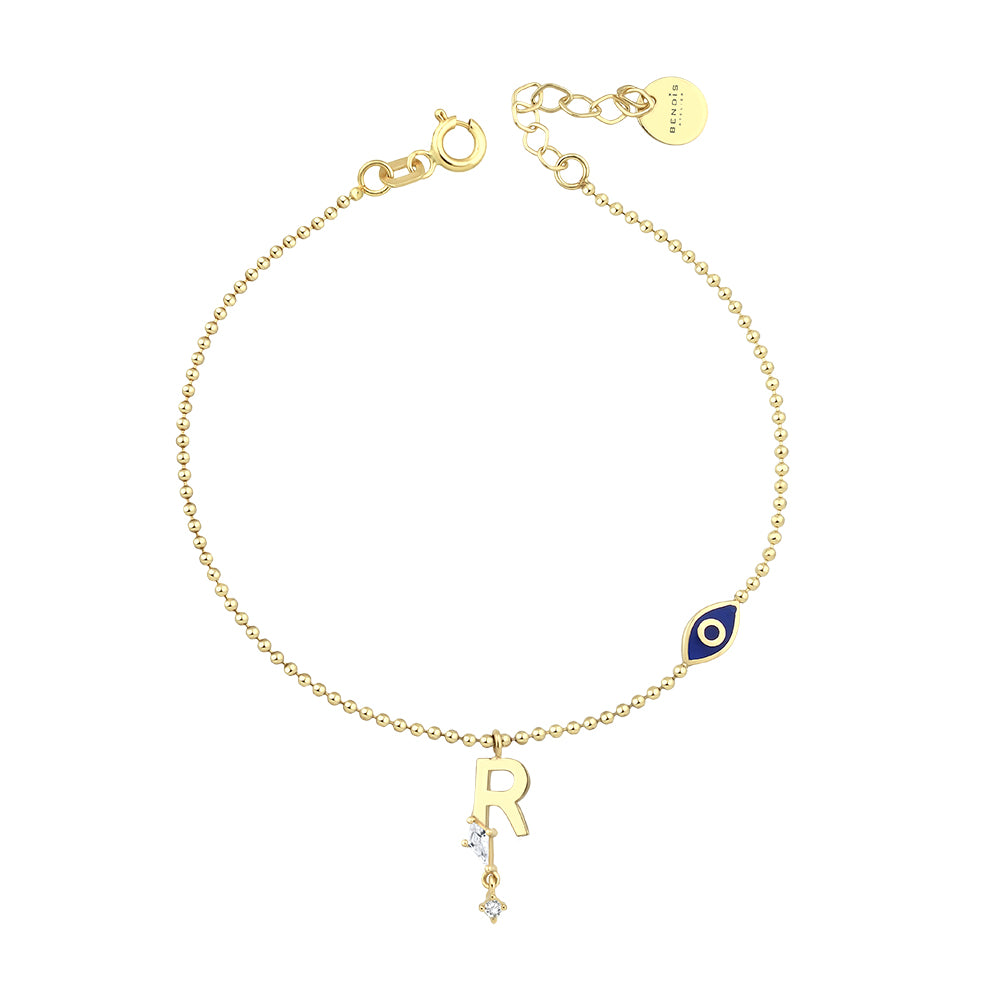 14K Gold Deniz Bracelet