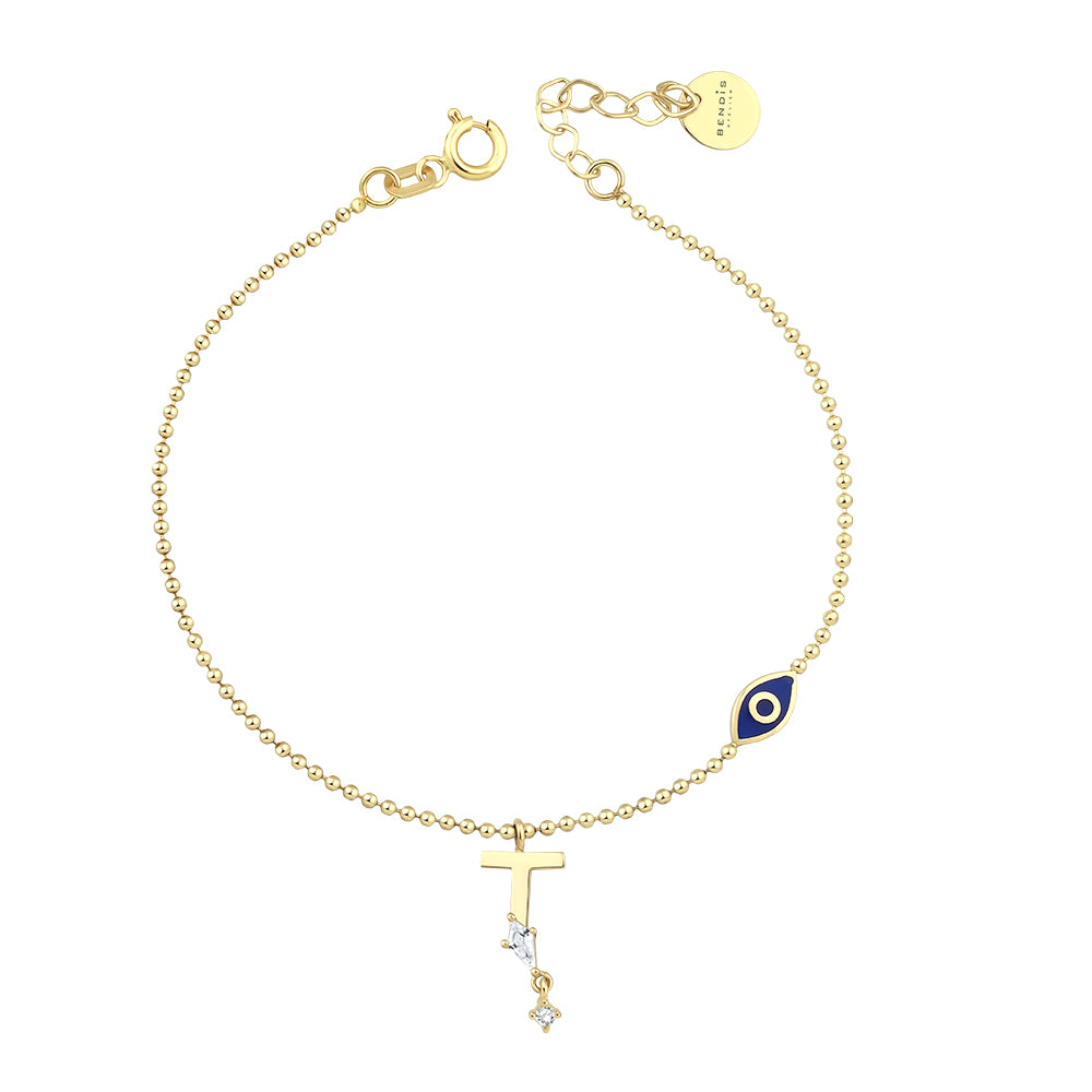 14K Gold Deniz Bracelet