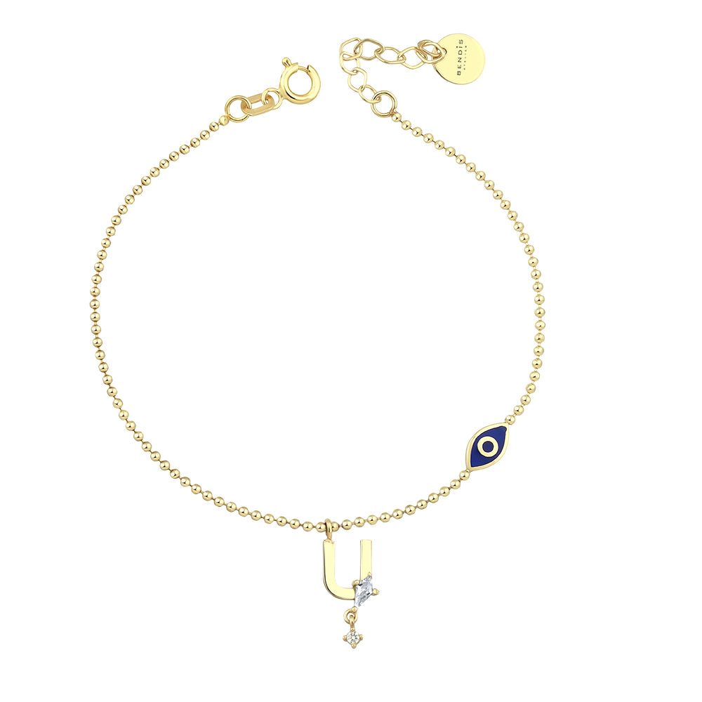 14K Gold Deniz Bracelet