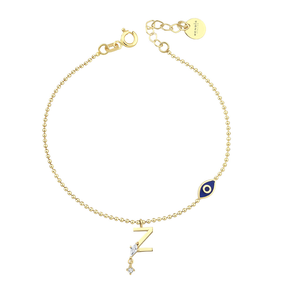 14K Gold Deniz Bracelet