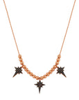 Triple Polar Star Necklace